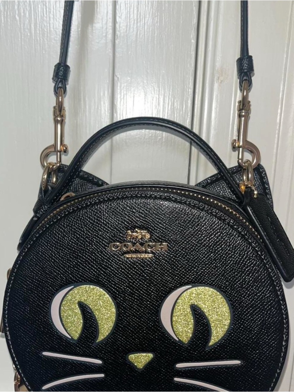 Coach Cat Crossbody NWOT